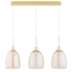 Lampa wisząca DERSEL ZŁOTA 3xE27 62499 ALFA