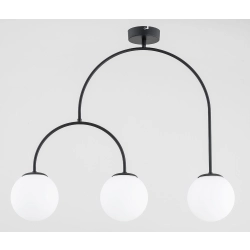 Lampa wisząca Dilar 3xE14 czarny 62492 ALFA