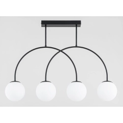 Lampa wisząca Dilar 4xE14 czarny 63292 ALFA