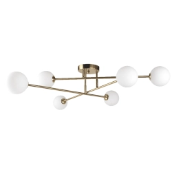 kinkiecik.pl Lampa sufitowa złota DORADO 6 LP-002/6C PRESTIGE