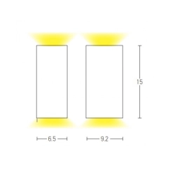 E124 OUTDOOR SCONCE 2xGU10 15W MAX/Bulb IP54 Zambelis Lights