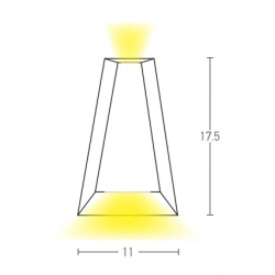 E135 OUTDOOR SCONCE LED 2X3W IP54 Zambelis Lights