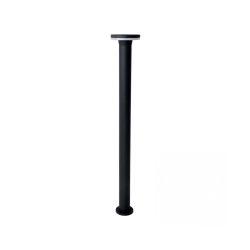 E249-27 OUTDOOR BOLLARD LED 12W 2700K ALUMINUM SANDY BLACK Zambelis Lights