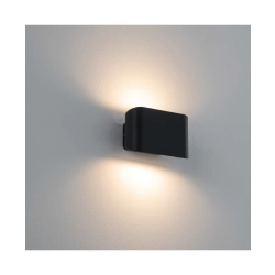 E274 OUTDOOR WALL LIGHT LED 11W 3000K ALUMINIUM GRAPHITE IP54 Zambelis Lights