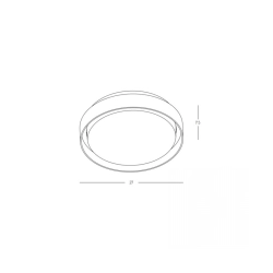 E327 OUTDOOR CEILING LED LIGHT 20W 3000K ALUMINIUM GRAPHITE IP65 Zambelis Lights