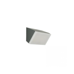 E417 OUTDOOR WALL LED LIGHT 10W 3000K GRAPHITE ALUMINIUM IP65 Zambelis Lights
