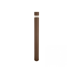 E423 OUTDOOR BOLLARD LED LIGHT 8W 3000K DARK COFFEE IP65 Zambelis Lights