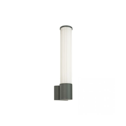 E428 OUTDOOR WALL LED LIGHT 12W 3000K GRAPHITE ALUMINIUM - GLASS - ACRYLIC IP54 Zambelis Lights