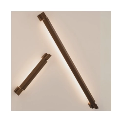E430 OUTDOOR WALL LED 350° ROTATABLE LIGHT 12W 3000K BROWN ALUMINIUM IP54 Zambelis Lights