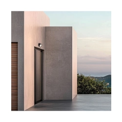 E436 OUTDOOR WALL LED LIGHT 7W 3000K BLACK ALUMINIUM IP65 Zambelis Lights