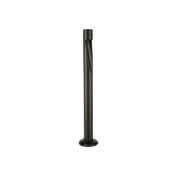 E463 OUTDOOR BOLLARD LED LIGHT 6W 3000K SANDY BLACK ALUMINIUM - GLASS IP65 Zambelis Lights