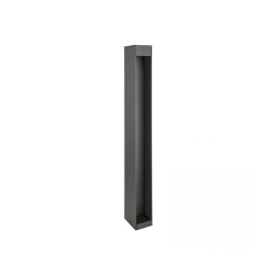 E467 OUTDOOR BOLLARD LED LIGHT 12W 2200K-4000K GRAPHITE ALUMINIUM IP65 Zambelis Lights