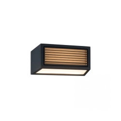 E500 OUTDOOR WALL UP-DOWN LIGHT 1xE27 MAX 15W IP54 GRAPHITE ALUMINIUM Zambelis Lights