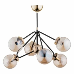 kinkiecik.pl Nowoczesna lampa sufitowa ELBA GOLD 6 PŁ 28256 ALFA