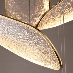 Lampa Wisząca Empire 121W, Złota P0635D MaxLight