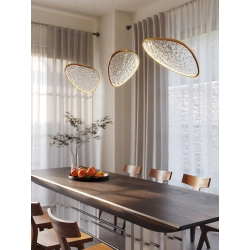 Lampa Wisząca Empire 17W, Złota P0637D MaxLight
