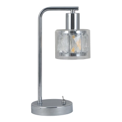 Lampa stołowa chrom Elmo 1xE14 40W 538801-06 REALITY