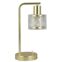 Lampa stołowa złoty Elmo 1xE14 40W 538801-36 REALITY
