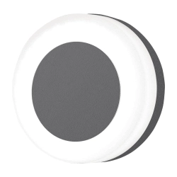 Enok Round Wall 3000K (dark grey) AZ4460 LED 9W 700lm 3000K IP54 METAL PC AZZARDO