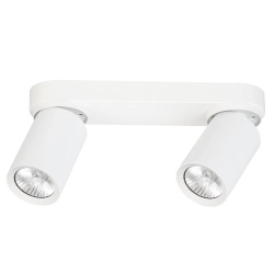 Lampa reflektor sufitowy FLEX BIAŁY 2xGU10 26cm 59028 ALFA