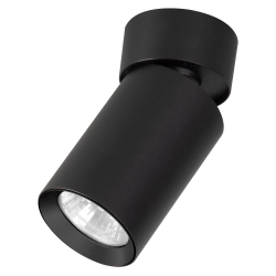 Lampa reflektor sufitowy FLEX CZARNY 1xGU10 6cm 59027 ALFA
