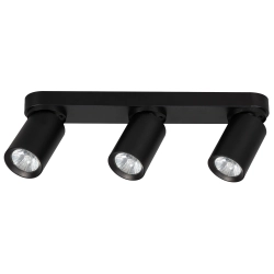 Lampa reflektor sufitowy FLEX CZARNY 3xGU10 38cm 59031 ALFA