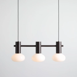 LAMPA WISZĄCA FLO 3 MOKKA S (opal glass) 7000E28_S Aldex - zdjęcie dodatkowe 1