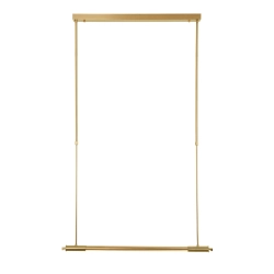 Lampa Wiszaca Flusore Brushed Gold P0660D MaxLight - zdjęcie produktu