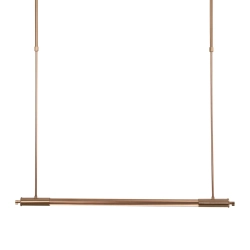 Lampa Wiszaca Flusore Brushed Copper P0659D MaxLight