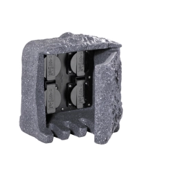 kinkiecik.pl Zewnętrzne gniazdo elektryczne GARDEN SOCKET – 9962-11 IP44 TRIO