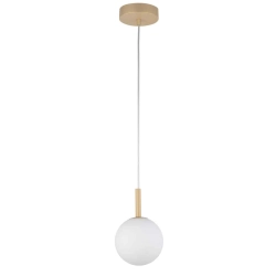 Lampa wisząca kula złota Sigma Lighting GAMA 1 33406 - zdjęcie produktu