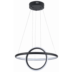 Grawity - lampa wisząca LED czarny mat 342901-30 REALITY