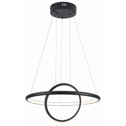 Grawity - lampa wisząca LED czarny mat 342901-30 REALITY
