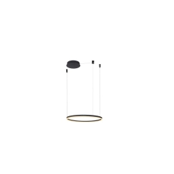 HALO PENDANT 60 BK AZ4968 AZZARDO