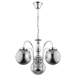 Lampa wisząca HERO CHROM 3xE14 28283 ALFA