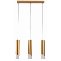 Hardin - lampa wisząca 3 płomienna złoty 342303-09 REALITY