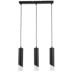 Hardin - lampa wisząca 3 płomienna czarny mat 342303-30 REALITY