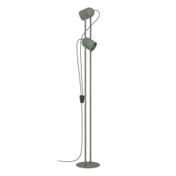 TILSTON Lampa podłogowa 2xE14 Zielona 44137 EGLO