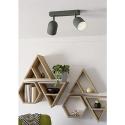 TILSTON Spot 2XE14 Zielony IP20 / Listwa ścienna-sufitowa 44133 EGLO
