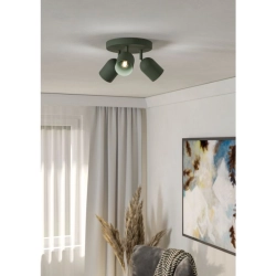 TILSTON Spot 3XE14 Zielony IP20 / Lampa sufitowa 44134 EGLO
