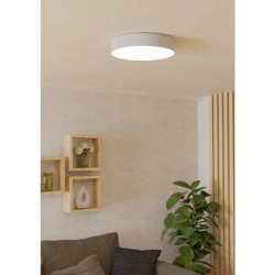 GALLIZZI-Z oprawa sufitowa LED RGB/CCT Plafon 39cm Biały 901906 EGLO