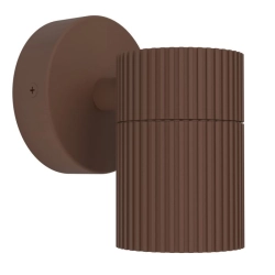 TOMELLOSO lampa ścienna, kinkiet zewnętrzny 1 x GU10 brązowy IP44 902039 EGLO