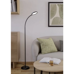 LAURO Lampa podłogowa LED czarna 600lm 2700/4000/6500K 902176 EGLO