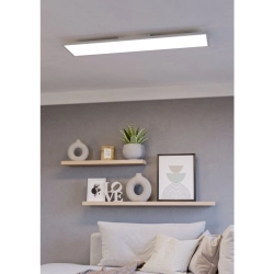 MORADILLO-R Plafon LED 119,5x29,5 cm biały prostokątny na pilota / oprawa sufitowa 902302 EGLO