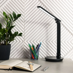 LAMPA BIURKOWA CZARNA/BLACK SM-542-BL ZUMA LINE