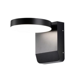 Kinkiet IVER AZ5704 LED 20W 4000K IP54 ciemny szary AZZARDO