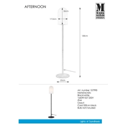 kinkiecik.pl Lampa stojąca duża IP44 AFTERNOON 107998 Markslojd
