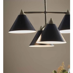 kinkiecik.pl Lampa wisząca czarna 4L KLINT 108076 Markslojd