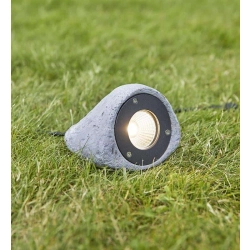kinkiecik.pl Lampa stojąca Spot Kamień 3 Szary GARDEN 24 107286 Markslojd