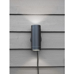 kinkiecik.pl Kinkiet czarny 2L GARDEN 24 108169 Markslojd